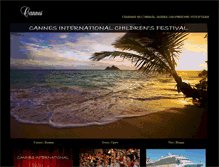Tablet Screenshot of cannesfest.net